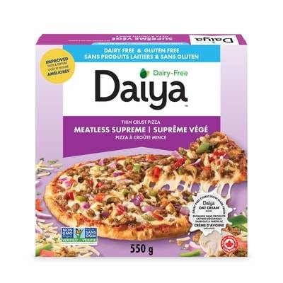Dairy Free Gluten Free Meatless Supreme Pizza