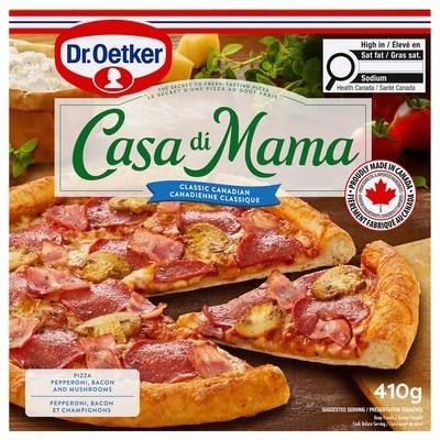 Casa di Mama Classic Canadian Pizza