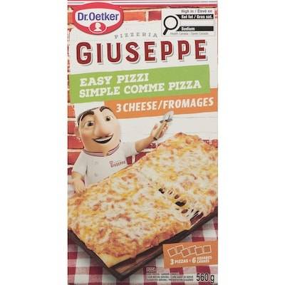 Giuseppe Pizzeria Easy Pizzi 3 Cheese